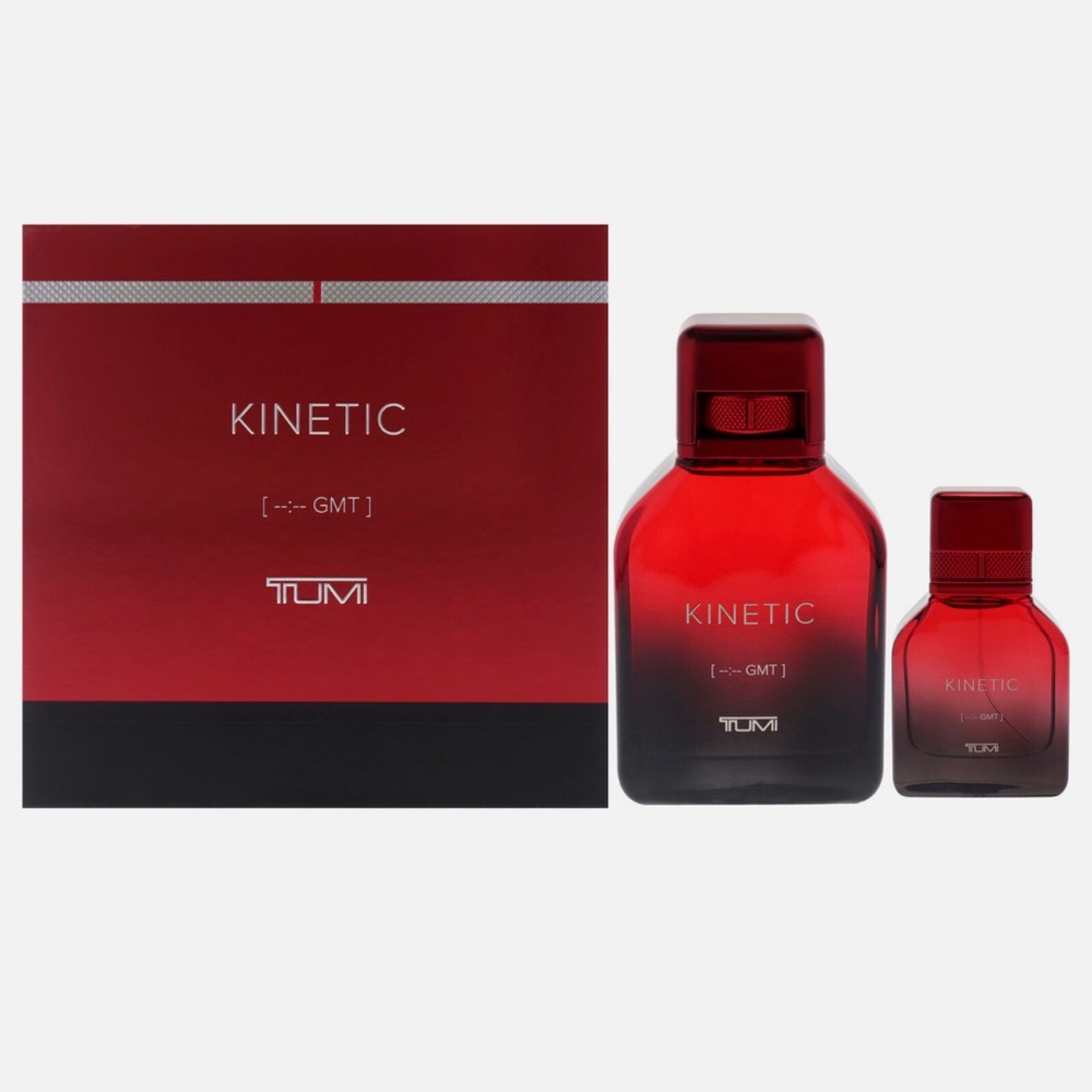 Tumi kinetic mens fragrance set brand new